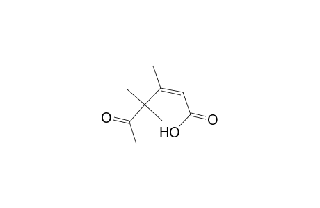 2-Hexenoic acid, 3,4,4-trimethyl-5-oxo-, (Z)-