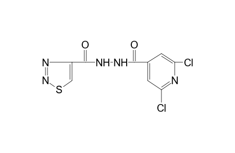 1-(2,6-dichloroisonicotinoyl)-2-[(1,2,3-thiadiazol-4-yl)carbonyl]hydrazine