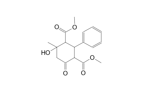 dimethyl 4-hydroxy-4-methyl-6-oxo-2-phenyl-1,3-cyclohexanedicarboxylate