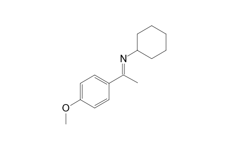 N-(1-(4-methoxyphenyl)ethylidene)cyclohexanamine