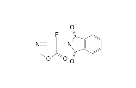 2H-Isoindole-2-acetic acid, .alpha.-cyano-.alpha.-fluoro-1,3-dihydro-1,3-dioxo-, methyl ester, (.+-.)-