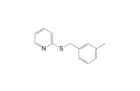 2-pyridyl(3-methyl)-phenylmethyl sulfide