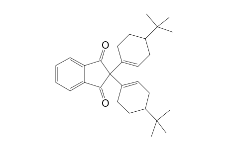 2,2-bis(4-tert-butyl-1-cyclohexenyl)indene-1,3-dione