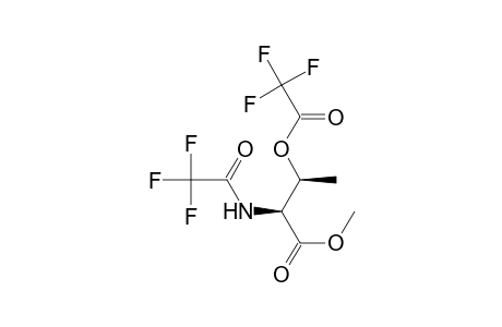 N,O-bis(trifluoroacetyl)allothreonin-methylester