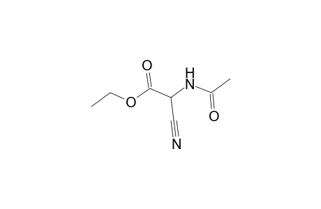 N-Acetyl-2-cyanoglycine ethyl ester