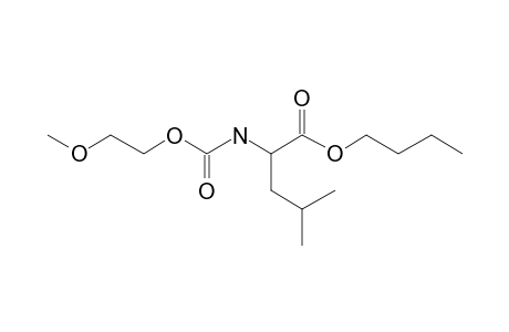 L-Leucine, N-(2-methoxyethoxycarbonyl)-, butyl ester