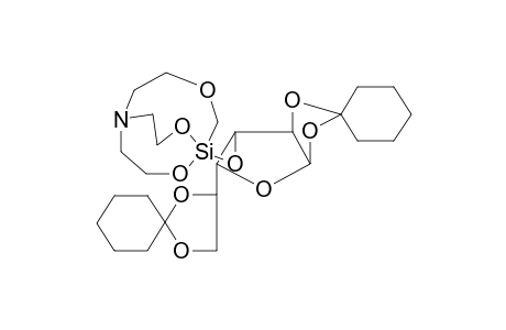 1,2:5,6-DI-O-CYCLOHEXYLIDENE-3-O-(2-CARBA-3-OXAHOMOSILATRANYL)-ALPHA-D-GLUCOFURANOSE