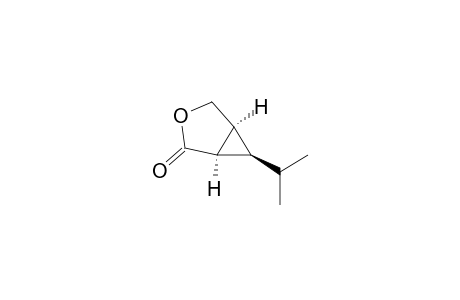 [1R]-(1.alpha.,5.alpha.,6.beta.)-6-(Isopropyl)-3-oxabicyclo[3.1.0]hexan-2-one