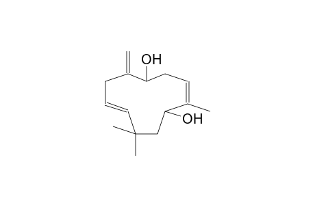 3b,7a-Dihydroxy-1,1,4-trimethyl-8-methylidene-cycloundeca-4,10-diene