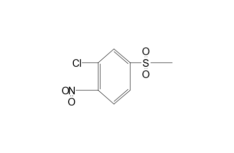 3-chloro-4-nitrophenyl methyl sulfone