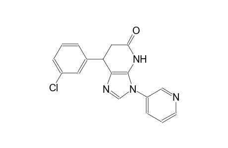 5H-imidazo[4,5-b]pyridin-5-one, 7-(3-chlorophenyl)-3,4,6,7-tetrahydro-3-(3-pyridinyl)-