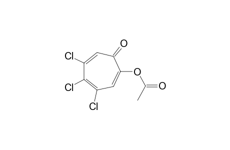 2-Acetoxy-4,5,6-trichlorocyclohepta-2,4,6-trien-1-one
