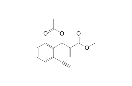 2-[acetoxy-(2-ethynylphenyl)methyl]acrylic acid methyl ester