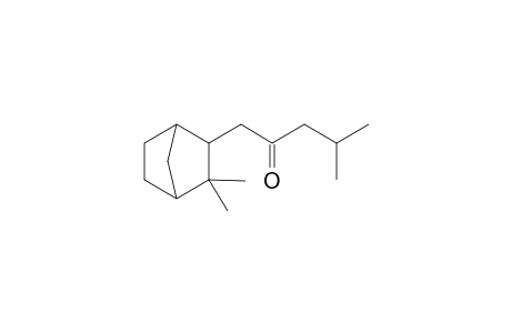 2,2-Dimethyl-3-endo-(4-methyl-2-oxopentyl)bicyclo[2.2.1]heptane