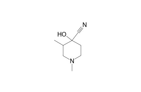 4-Hydroxy-1,3-dimethyl-piperidine-4-carbonitrile
