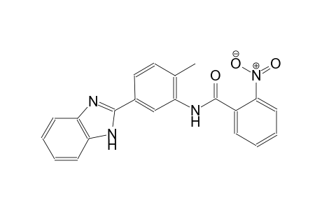 N-[5-(1H-benzimidazol-2-yl)-2-methylphenyl]-2-nitrobenzamide