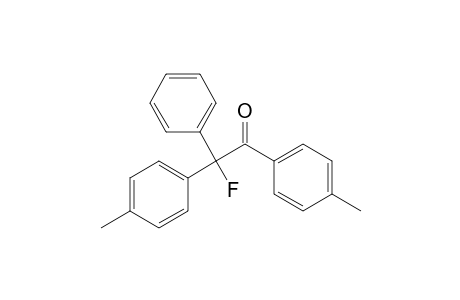 2-Fluoro-1,2-bis(4-methylphenyl)-2-phenylethanone