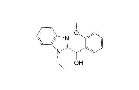 (1-ethyl-1H-benzimidazol-2-yl)(2-methoxyphenyl)methanol