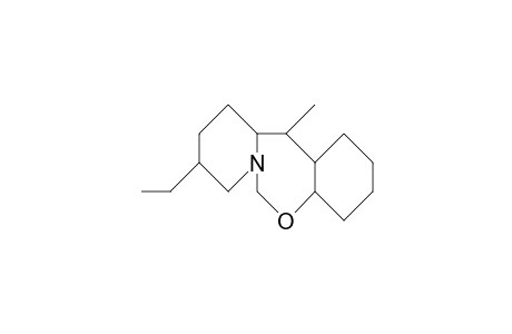 Rel-(4aR, 9S,11aR,12R,12aS)-9-ethyl-12-methyl-perhydro-pyrido(1,2-C)(1,3)benzoxazepine