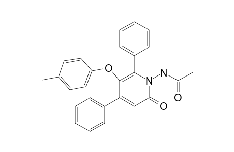 N-[1,2-dihydro-4,6-diphenyl-2-oxo-5-(p-tolyloxy)-1-pyridyl]acetamide