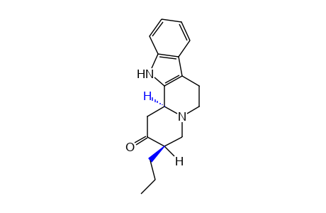 3,4,6,7,12,12bbeta-HEXAHYDRO-3beta-PROPYLINDOLO[2,3-a]QUINOLIZIN-2(1H)-ONE