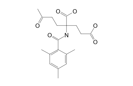 2-(3-oxobutyl)-N-(2,4,6-trimethylbenzoyl)glutamic acid