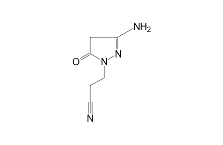 3-amino-5-oxo-2-pyrazoline-1-propionitrile