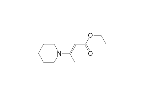 (E)-3-(1-piperidinyl)-2-butenoic acid ethyl ester