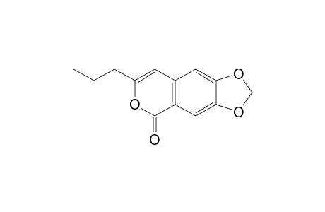 XYRIDIN-A;3-N-PROPYL-6,7-(METHYLENEDIOXY)-ISOCOUMARIN