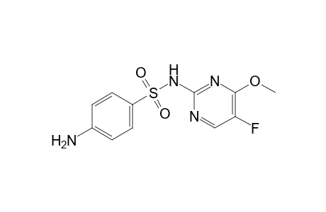 N1-(5-fluoro-4-methoxy-2-pyrimidinyl)sulfanilamide