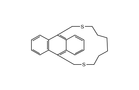 2,4,5,6,7,8,9,11-octahydro-1,12-o-benzene-3,10-benzodithiacyclotetradecin