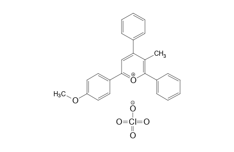 2,4-diphenyl-6-(p-methoxyphenyl)-3-methylpyrylium perchlorate
