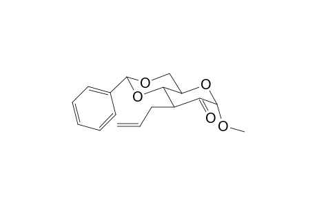 METHYL_4,6-O-BENZYLIDENE-3-DEOXY-3-C-PROPENYL-ALPHA-D-ARABINO-HEXAPYRANOSIDE-2-ULOSE