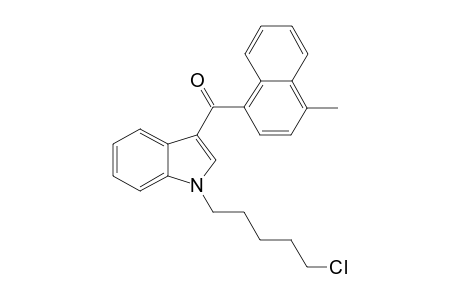 [1-(5-CHLOROPENTYL)-1H-INDOL-3-YL]-(4-METHYLNAPHTHALEN-1-YL)-METHANONE;JWH-122-N-(5-CHLOROPENTYL)-ANALOG