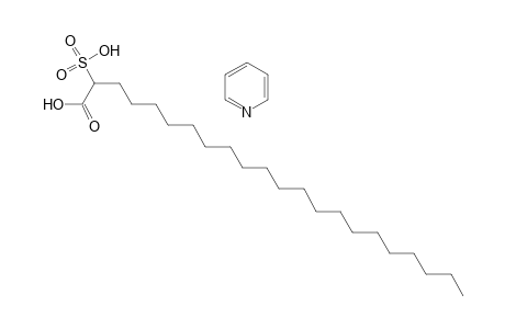 2-sulfodocosanoic acid, compound with pyridine(1:1)