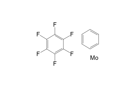 Benzene-hexafluorobenzene-molybdenum