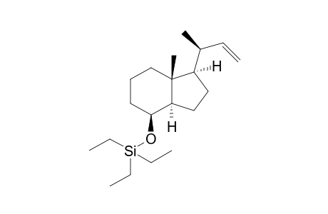 (20S)-Des-A,B-8.beta.-[(triethylsilyl)oxy]-24-norchol-22-ene