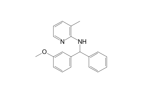 N-[(3-Methoxyphenyl)(phenyl)methyl]-3-methylpyridin-2-amine