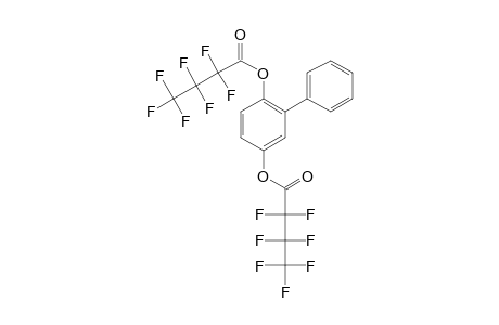 2,5-Dihydroxybiphenyl, bis(heptafluorobutyrate)