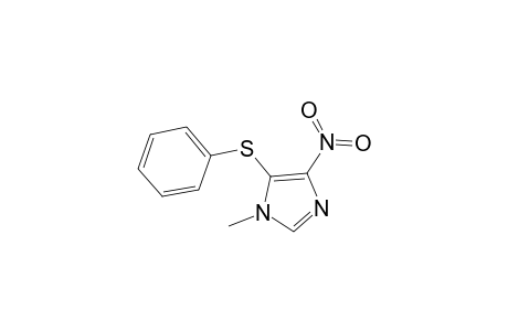 1-METHYL-4-NITRO-5-PHENYLTHIOIMIDAZOLE