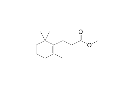 3-(2,6,6-Trimethyl-cyclohex-1-enyl)-propionic acid, methyl ester