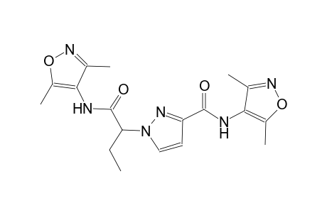 1H-pyrazole-1-acetamide, N-(3,5-dimethyl-4-isoxazolyl)-3-[[(3,5-dimethyl-4-isoxazolyl)amino]carbonyl]-alpha-ethyl-