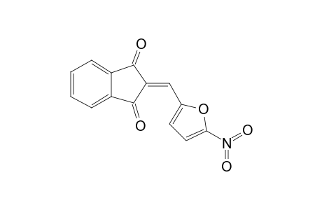 2-[(5-nitro-2-furyl)methylene]-1H-indene-1,3(2H)-dione