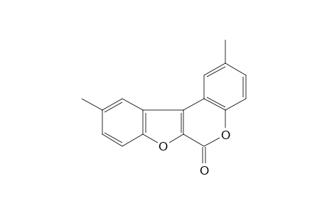 3-(6-hydroxy-m-tolyl)-5-methyl-2-benzofurancarboxylic acid, delta-lactone