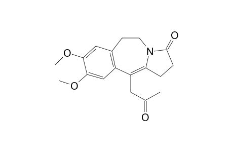 11-Acetonyl-8,9-dimethoxy-1,2,5,6-tetrahydropyrrolo[1,2-C][3]benzazepin-3-one