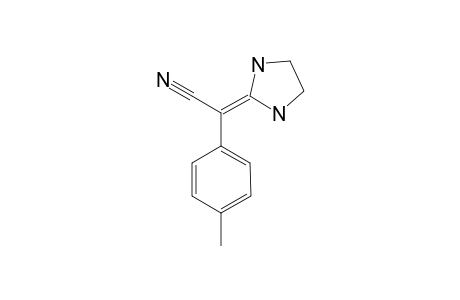 (2-IMIDAZOLIDINYLIDENE)-(4-METHYLPHENYL)-ACETONITRILE