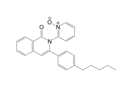 2-[1-Oxo-3-(4-pentylphenyl)isoquinolin-2(1H)-yl]-pyridine-1-oxide