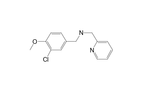 [(3-Chloro-4-methoxyphenyl)methyl](pyridin-2-ylmethyl)amine