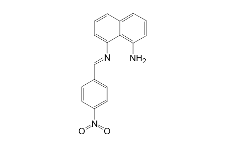 N-(4-Nitrobenzylidene)-1,8-naphthalenediamine
