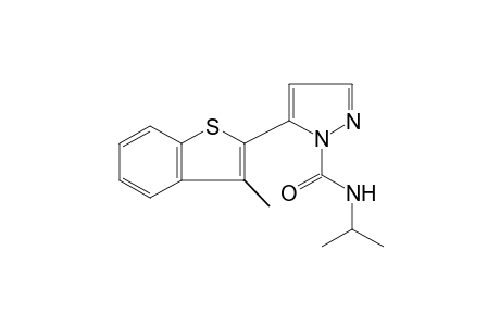 N-isopropyl-5-(3-methylbenzo[b]thien-2-yl)pyrazole-1-carboxamide